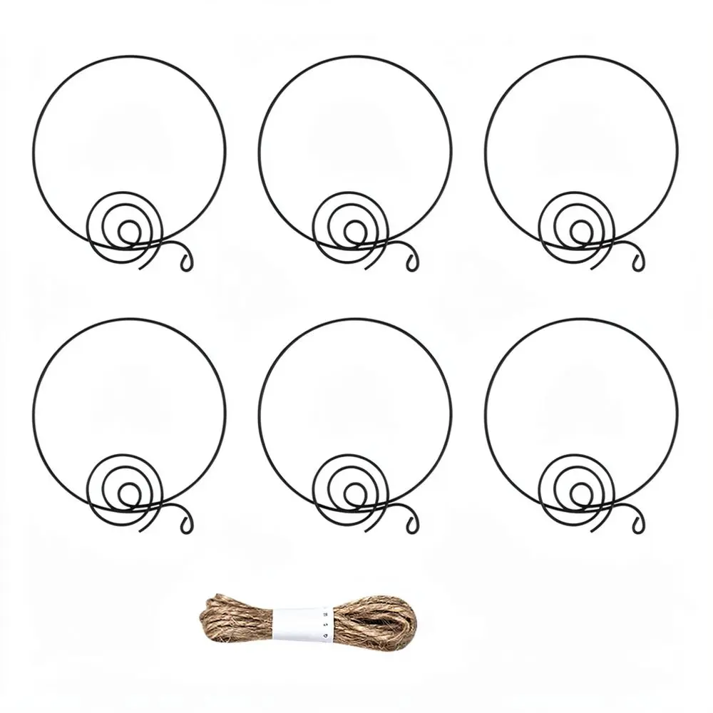 Creative Iron Swirl Holder Foldable Air Plant Stand Tillandsia Hanging Display Rack Home Garden Decoration