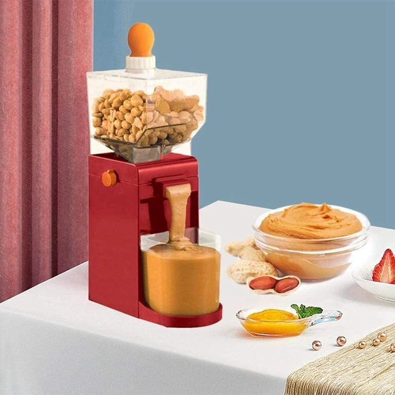 Máquina eléctrica para hacer mantequilla de cacahuete, molinillo de nueces de salsa de sésamo, rectificadora automática, para moler