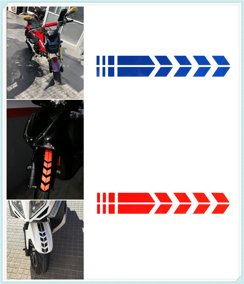 Motorcycle car modeling wheel fender fuel tank reflective stickers for SUZUKI GSXR1100 GSXR400 GT250 GT550 RG500 RGV250