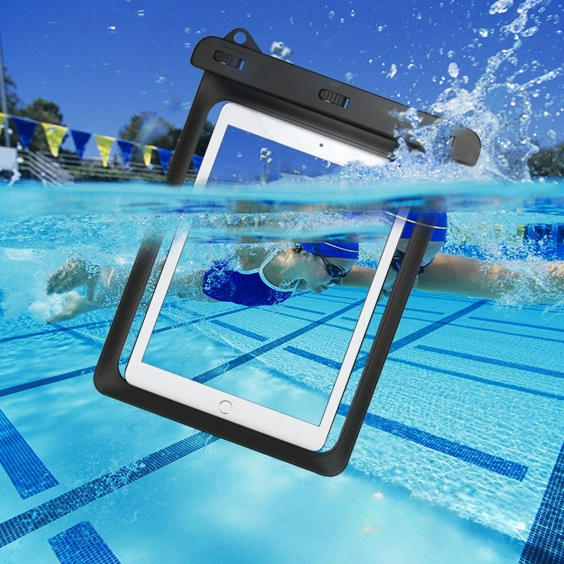 HAISSKY Clear Waterproof Protective Bags For Tablet Below 15