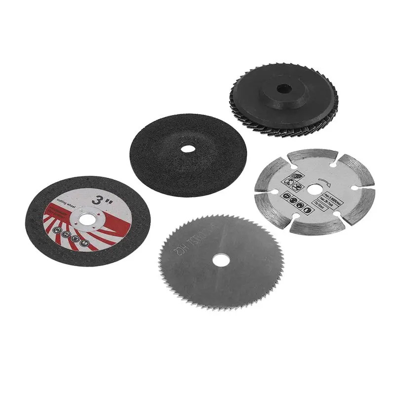 [new-a93g】-5pcs-75mm-cutting-disc-for-10mm-bore-angle-grinder-metal-circular-saw-blade-flat-flap-grinding-wheel-milling-tool