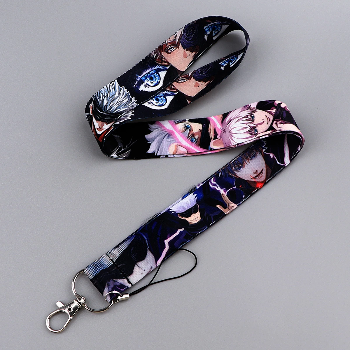 Japanese Anime Figure Cartoon Neck Strap Lanyards for Keys ID Card Gym Mobile Phone Straps USB Badge Holder Phone Accessories