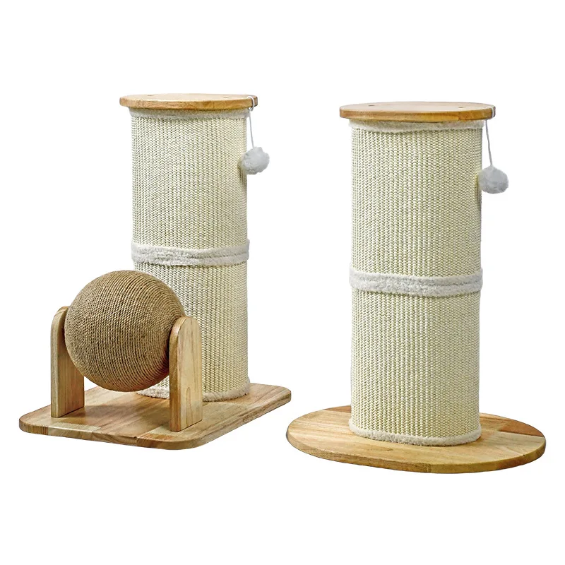 

Cat scratching column Small vertical sisal claw board Japanese integrated