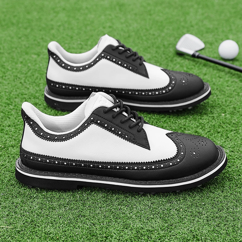 

New Men Golf Shoes Comfortable Golfing Sneakers Male Lightweight Training Footwears