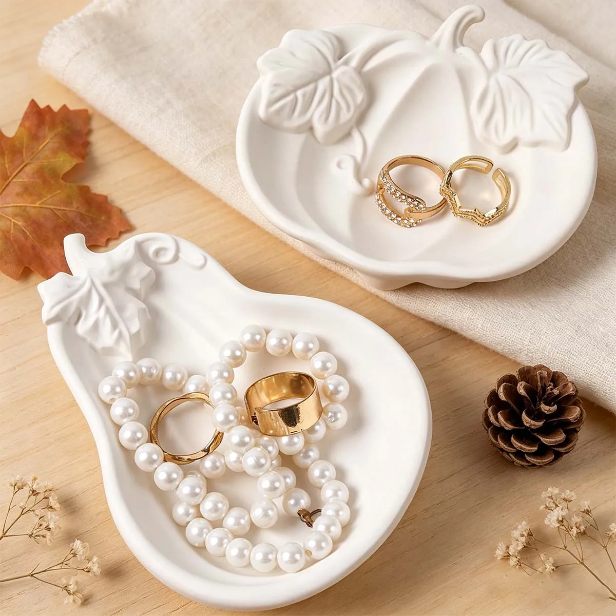 Halloween-Kürbis-Schmuck-Display-Schale, Silikonform, DIY-Herbst-Aufbewahrungsschale, Gips- und Harz-Formen, Bastelgeschenk, Party-Dekoration