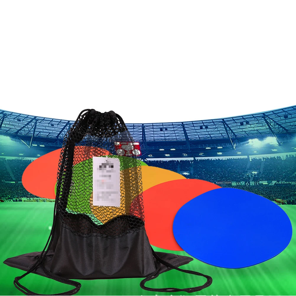 6 قطعة علامات قرص تدريب كرة القدم 23 سنتيمتر Tpe علامات بقعة ملونة متينة لكرة القدم الهوكي كرة السلة التدريبات فريق الرياضة