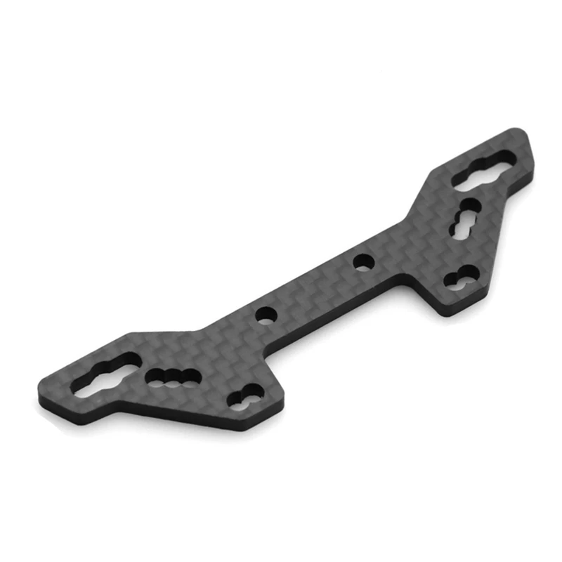 1 PCS Carbon Fiber Rear Shock Tower Plate Parts Accessories For Tamiya TT02 TT-02 1/10 RC Car Upgrade Parts Accessories