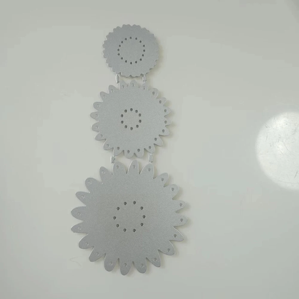 Metal Cutting Dies Cut Die Mold Ocean Flower Series Frame Scrapbook Paper Craft Knife Mould Blade Punch Stencils Dies image 5