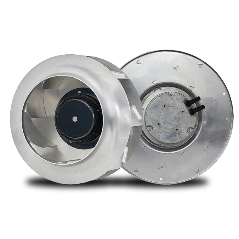 

Factory Direct Sales High Efficient Industrial Backward Centrifugal Cooling Fan EC 380V 310mm High Pressure OEM Customized
