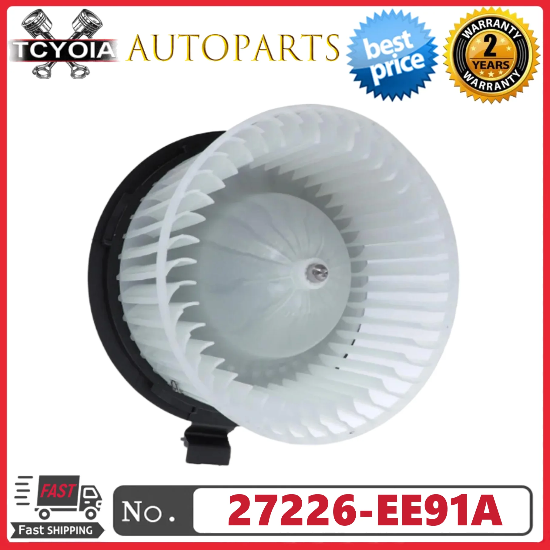 

AC Heater Fan Blower Motor For NISSAN VERSA NOTE TIIDA 1.6L 1.8L L4 2007-2011 27226EE91A 27226ED000