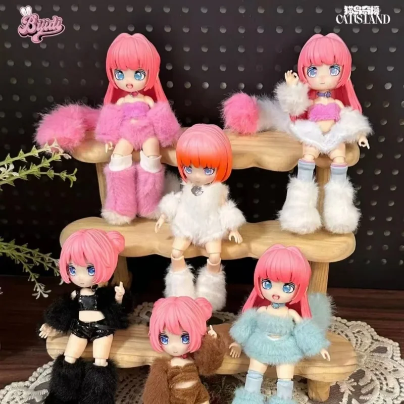 

Cat Island Wonderland Bjd Blind Box 'Black Cat Or Candy Cat' Series Joint Movable Doll Figure Trendy Toy Girl Birthday Gift