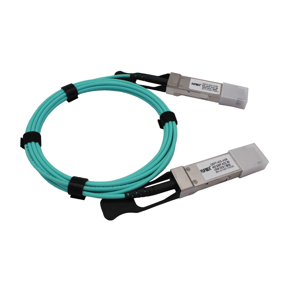 

Кабель AOC 40G QSFP+ Активный оптический кабель 40G QSFP+ — оптический кабель OEM QSFP+