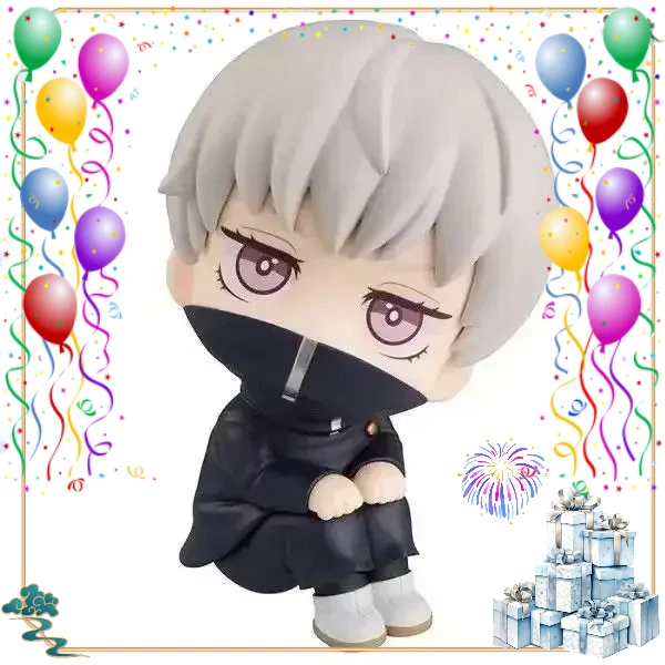 

Jujutsu Kaisen Anime Figures Geto Suguru Gojo Satoru Doll Fushiguro Toji Okkotsu Yuta Inumaki Toge Collection Toys for Children