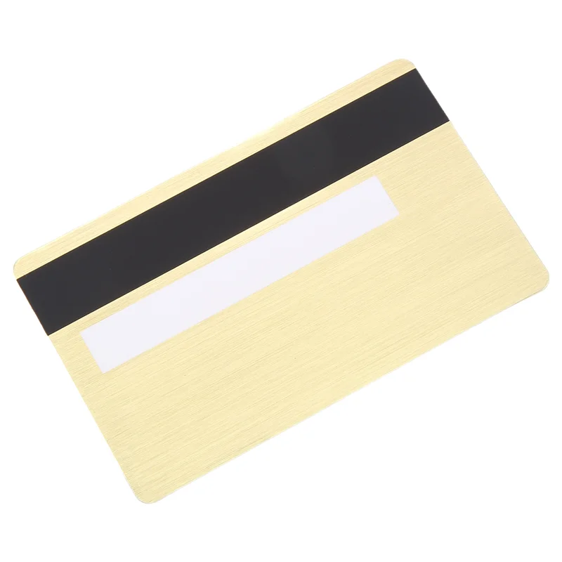 0.8Mm Printable Metal HICO Magnetic Strip Blank Business Membership Gift Card