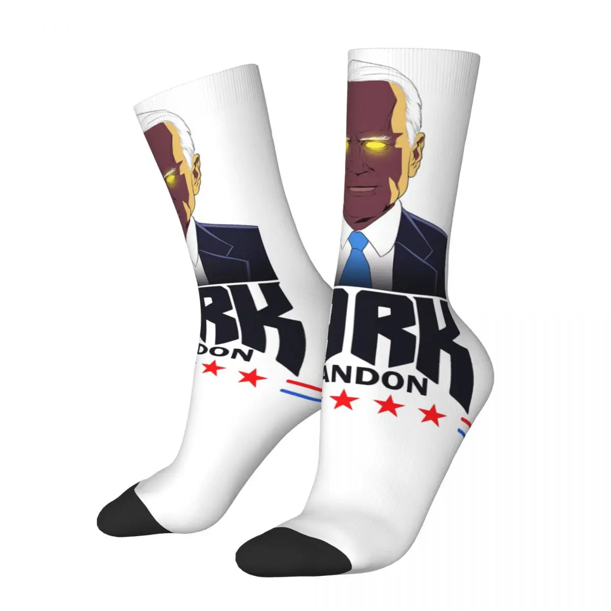 3D printing cosy Unisex Socks,Hip Hop Darkness Biden Dark Brandon 2024 Interesting Four Seasons Socks