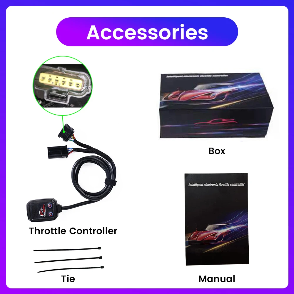 

Для Hyundai KIA (H) автомобильный электронный контроллер дроссельной заслонки гоночный ускоритель мощный усилитель Bluetooth приложение тюнинговые детали аксессуар