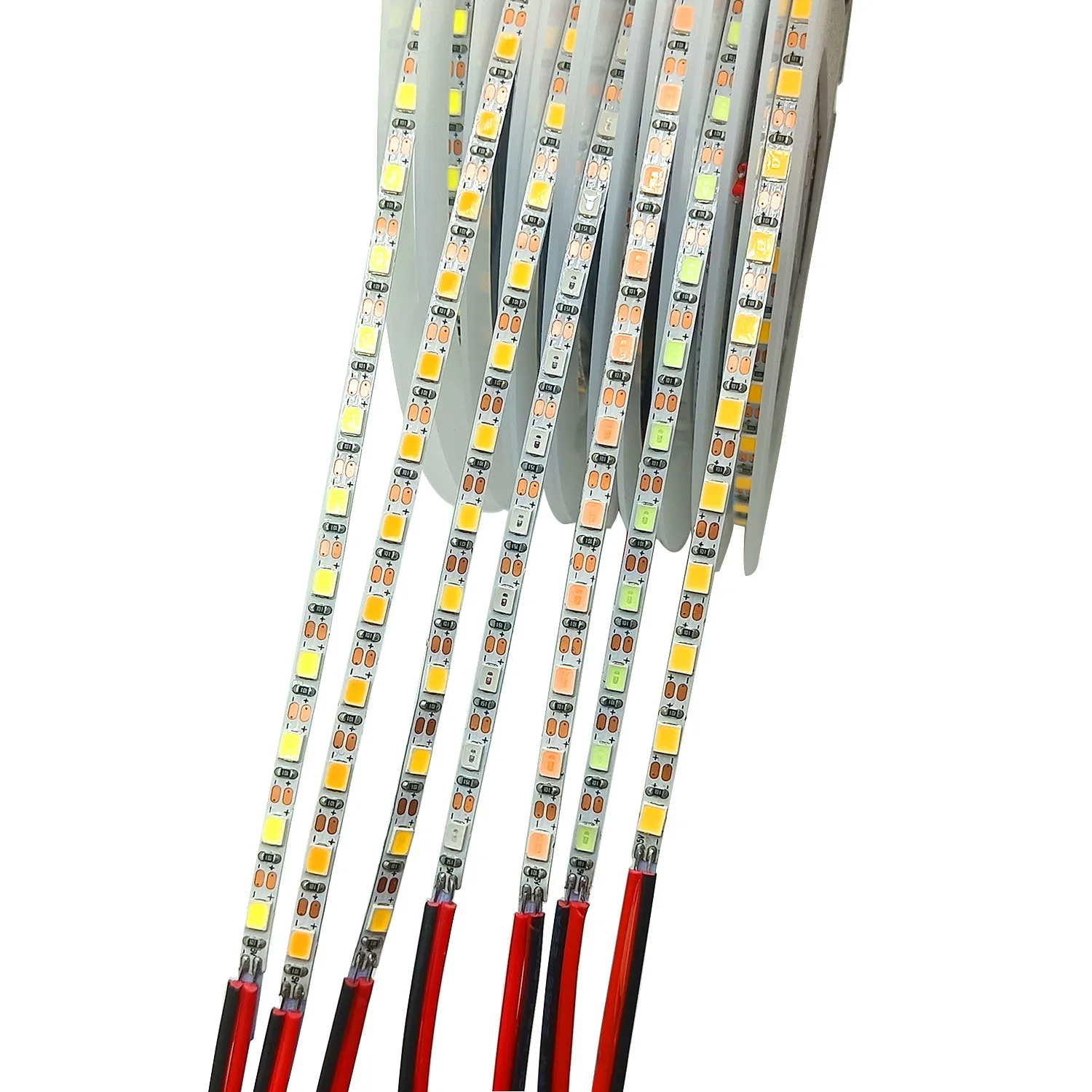 Ultra Thin 3MM Flexible LED Tape Strip Lights 5V Narrow 2835 108LEDs/M Ribbon Rope Lamp Cool Natural Warm White Red Green Blue