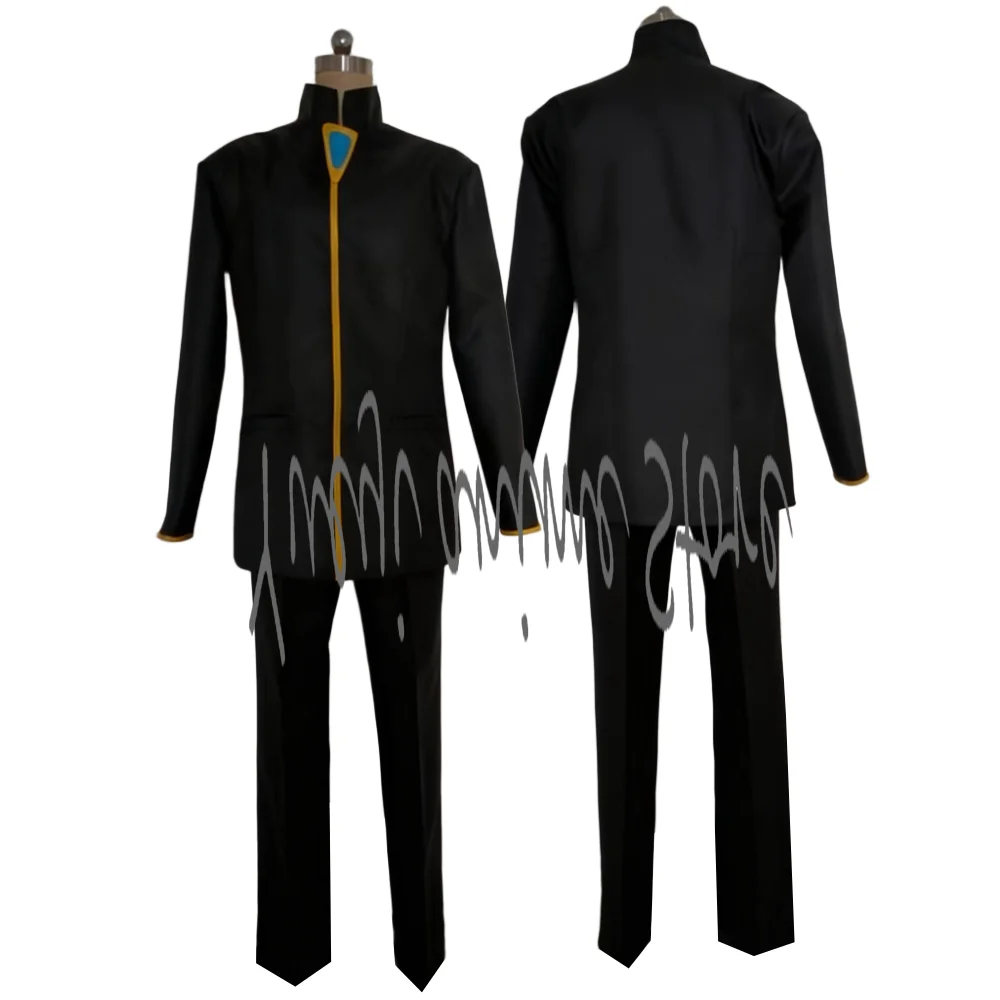 

Индивидуальный унисекс-костюм для косплея по аниме Gendou Ikari, черная униформа, костюм на Хэллоуин, костюм для рождественской вечеринки