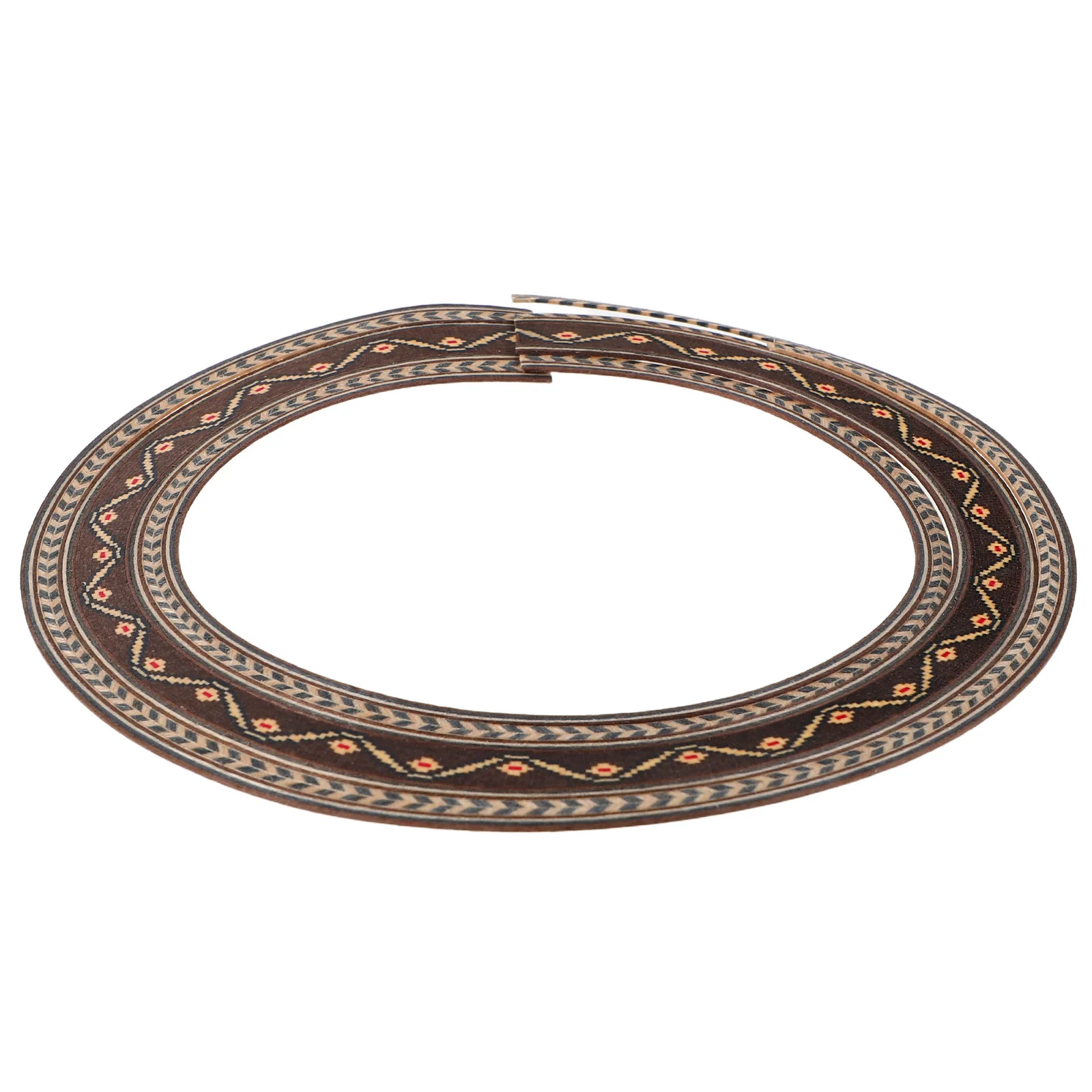 

Wooden Guitar Soundhole Rosette Vintage Decorative Inlay for Acoustic Classical Guitar Protection Upgrade Aesthetic Enhancement