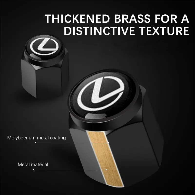 Для Lexus ES250 ES300 RX300 LX450 LX570 RCF ES RX GX LS LX UX NX Автомобильное колесо, клапан, крышка воздушного штока Для Lexus ES250 ES300 RX300 LX450 LX570 RCF ES RX GX LS LX UX NX Автомобильное колесо, клапан, крышка воздушного штока