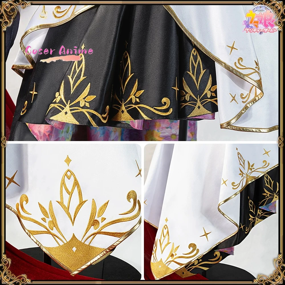 Game Pretty Derby Curren Bouquetd'or Cosplay Costume Uniform Halloween Carnival Party Christmas Play Role Clothes Clothing