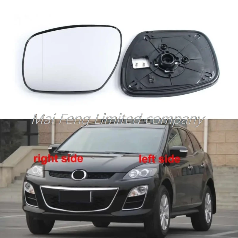 

For Mazda CX-7 CX7 Car Accessories Exteriors Part Rearview Side Mirrors Lens Door Wing Rear View Mirror Glass with Heating