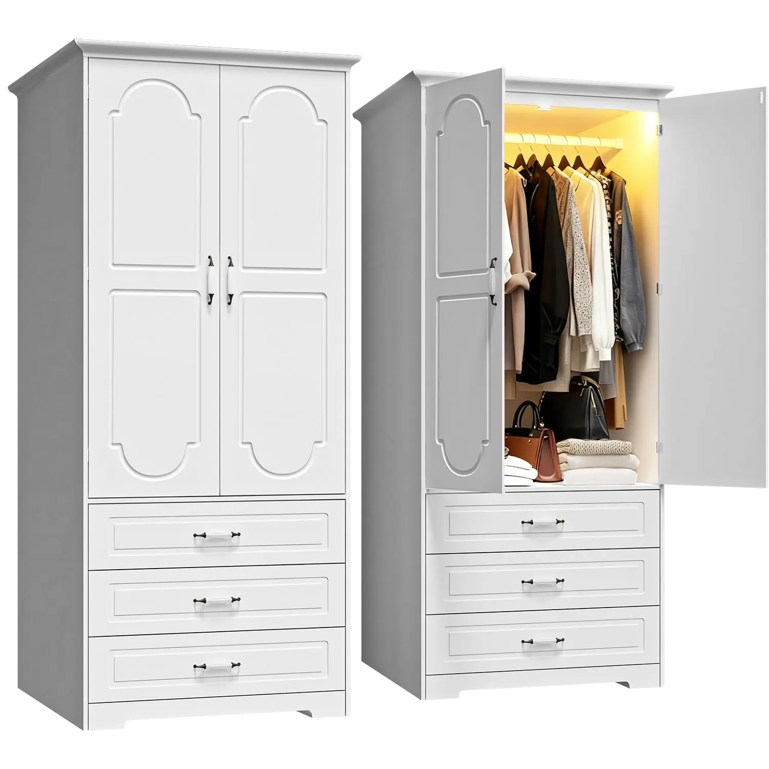 Armoire Wardrobe Cl…