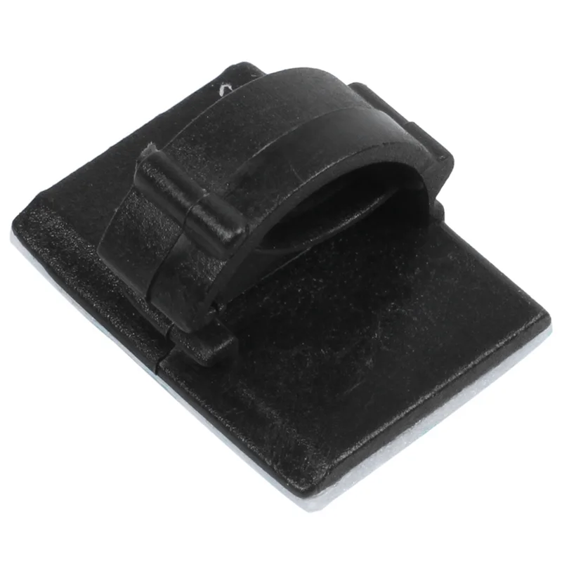 AB46-100Pcs لاصق مقاطع كابلات السيارة كابل اللفاف قطرة سلك التعادل المثبت حامل الحبل المنظم إدارة مكتب رباط للكابل المشابك