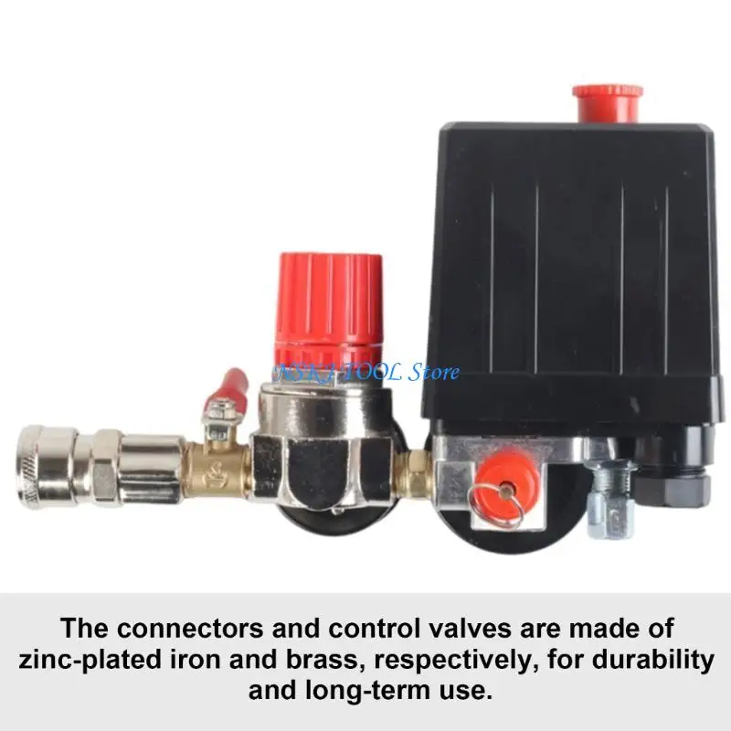 

L8RC Air Compressor Pressure Switches 90-120psi Control Valves Pneumatic Compressor Part