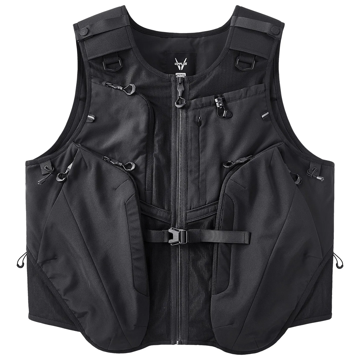 

Функциональный стильный жилет-карго, куртка, уличный многофункциональный карманный жилет, велосипедный спортивный жилет, пальто для мужчин