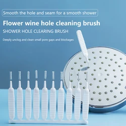 Bathroom Micro Nylon Brush Shower Head Anti-clogging Cleaning Brush Mobile Phone Hole Pore Gap Washing Tools Toilet Accessorie