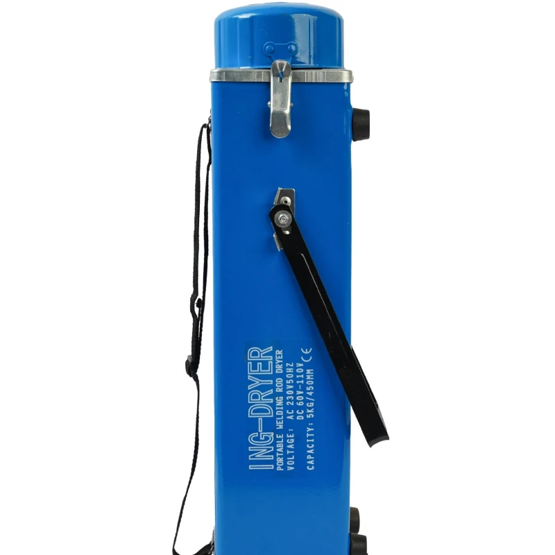 welding electrode insulation bucket 5KG capacity, strap type portable drying