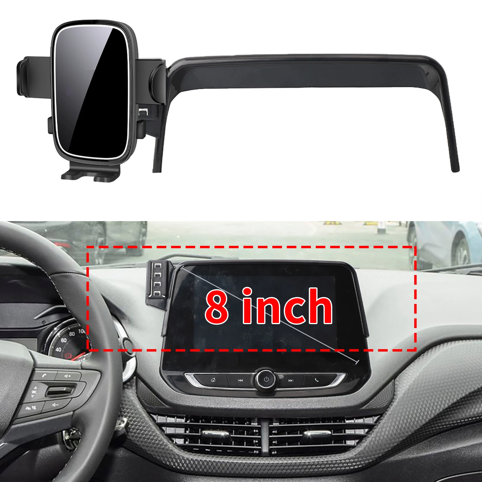 

fit for Chevrolet Orlando 2018-2022 (8.0inch) ​​Custom Fit Phone Holder Mount Dashboard Screen Base No Drill Car​​ accessoires