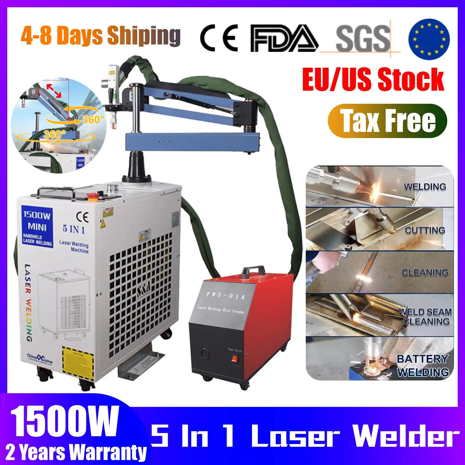 Bwt 1500W 5 In 1 Fi… - image