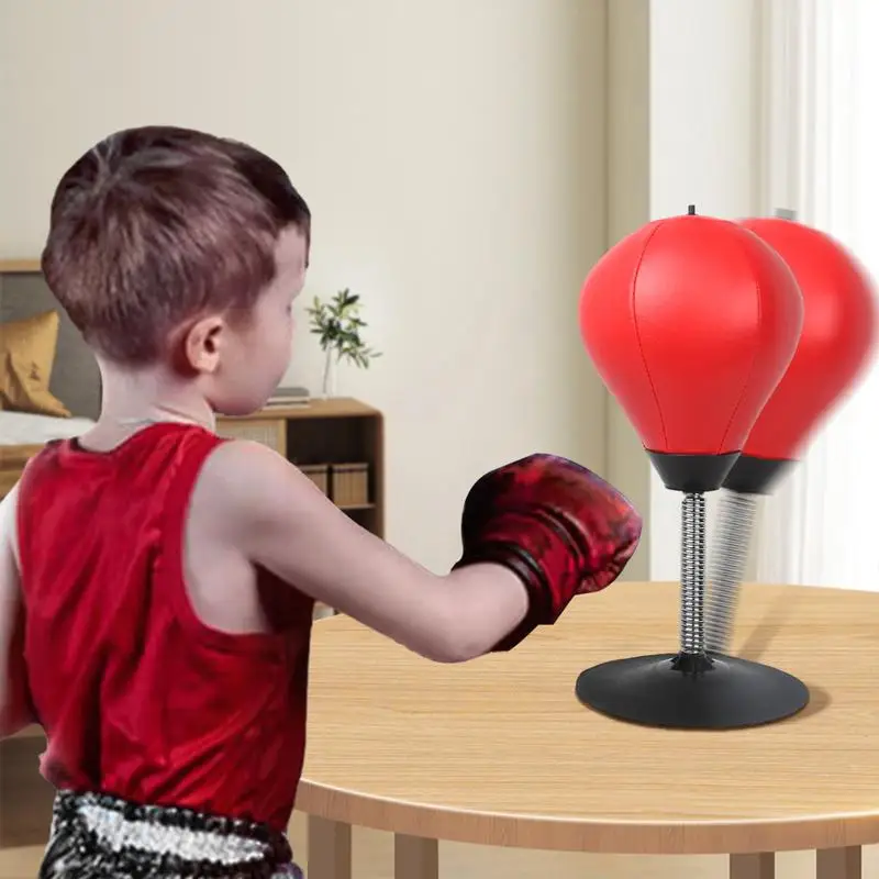 Reflex Punching Bag Kids Speed Training Punch Stress Ball With Suction Cup Reflex Exercise Equipment Improve Reaction