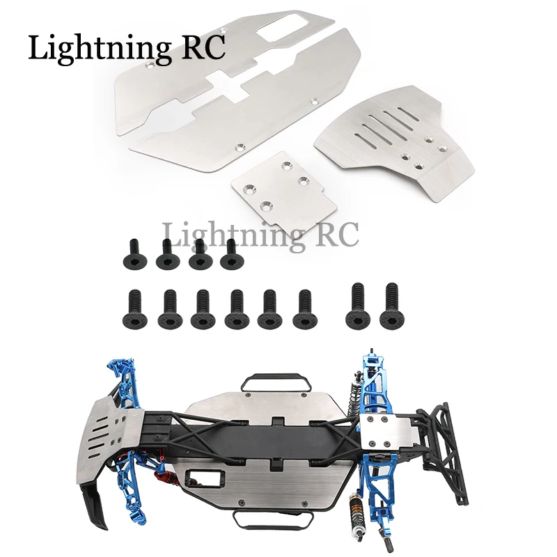 

Metal Chassis Armor Protection Protector Skid Plate for Traxxas Slash 2WD 1/10 RC Car Upgrade Parts