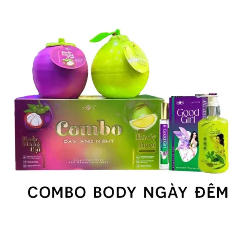 

[Tặng Nước hoa+Sữa tắm] Combo Body Bưởi Măng Cụt Nguyễn Tiên, trắng nhanh, xoá bỏ các vết thâm sạm, Combo Body Ngay dem S.O.N