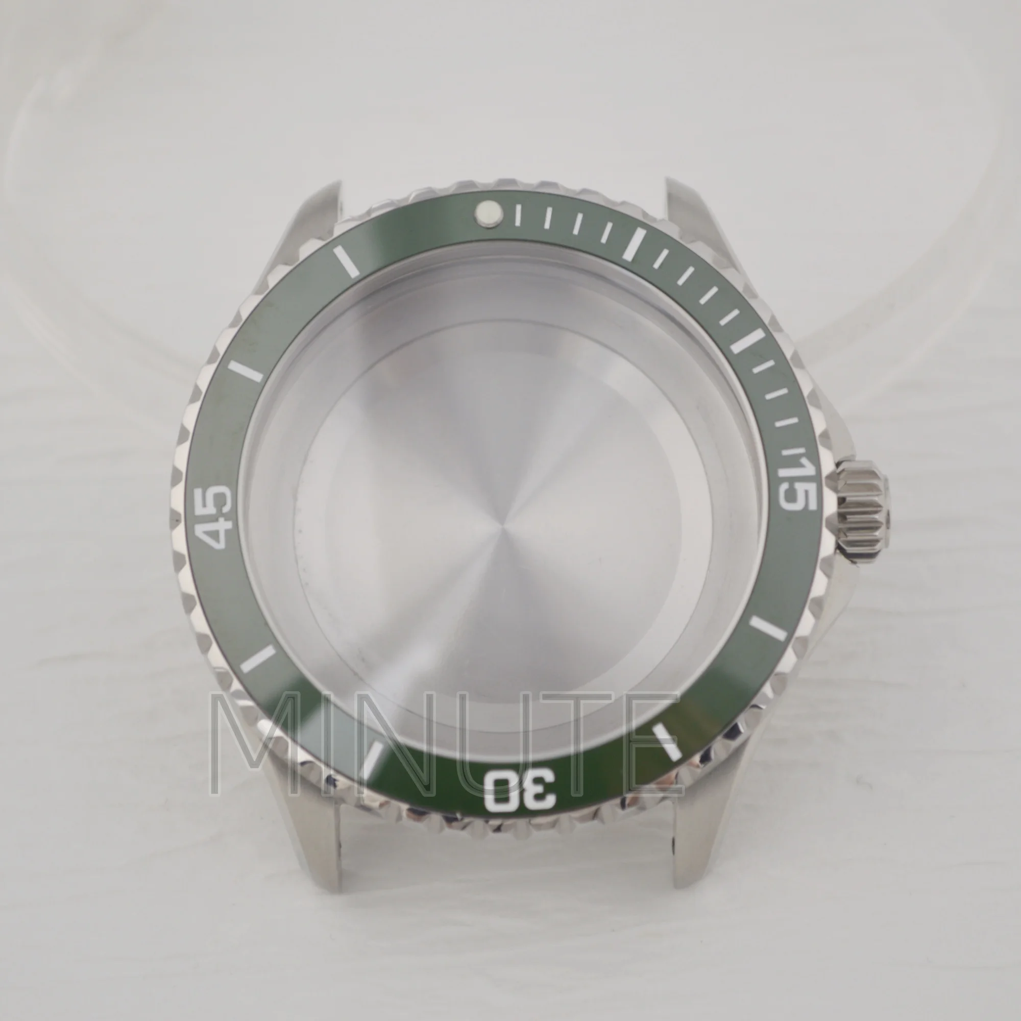 Dive 200m Waterproof Watch Case for Superocean 44mm Stainless Steel Sapphire Glass Fit NH35 Automatic Movement Watch Mod Parts