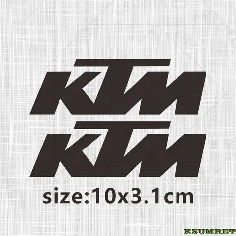 10 best sales KTM-klistermärkessats - №5