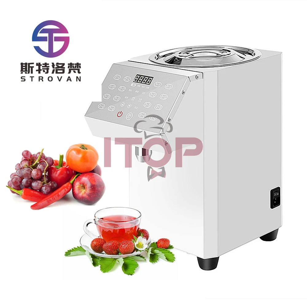 ماكينة شاي الفقاعات STLW JW 16 جرعة 8 لتر ماكينة صنع شراب السكر ماكينة إنتاج شراب السكر معدات طبخ الشراب