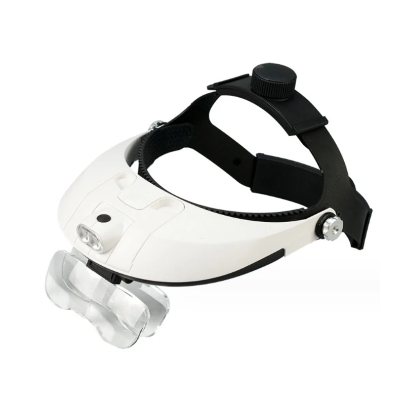 Multipurpose LED Light Head Device Headbands Tool for Detailed Insect Study and Biology Lab Work