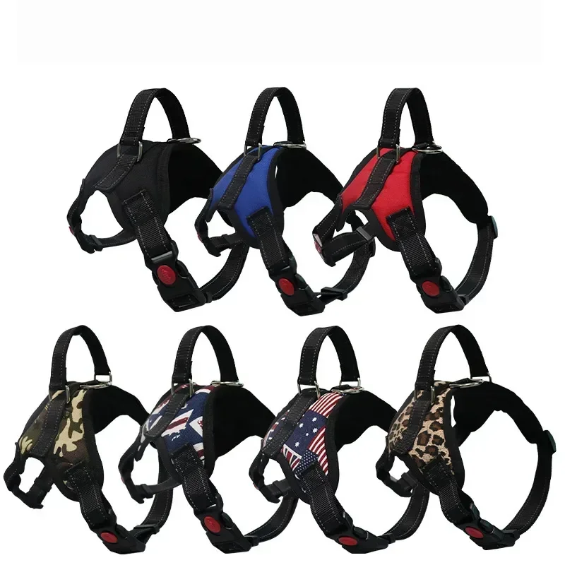 Harness Strong Small Dog Vest,150cm S Reflective Leashes Large Adjustable Pet Pull Drag And Tow