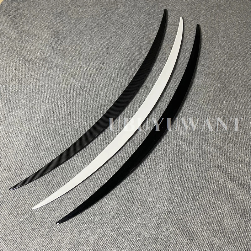 For Benz W213 2021 New E-Class E200 E300 E63 Auto High Quality ABS Rear Lip Spoiler Trunk Boot Wing 1Pcs Car Styling