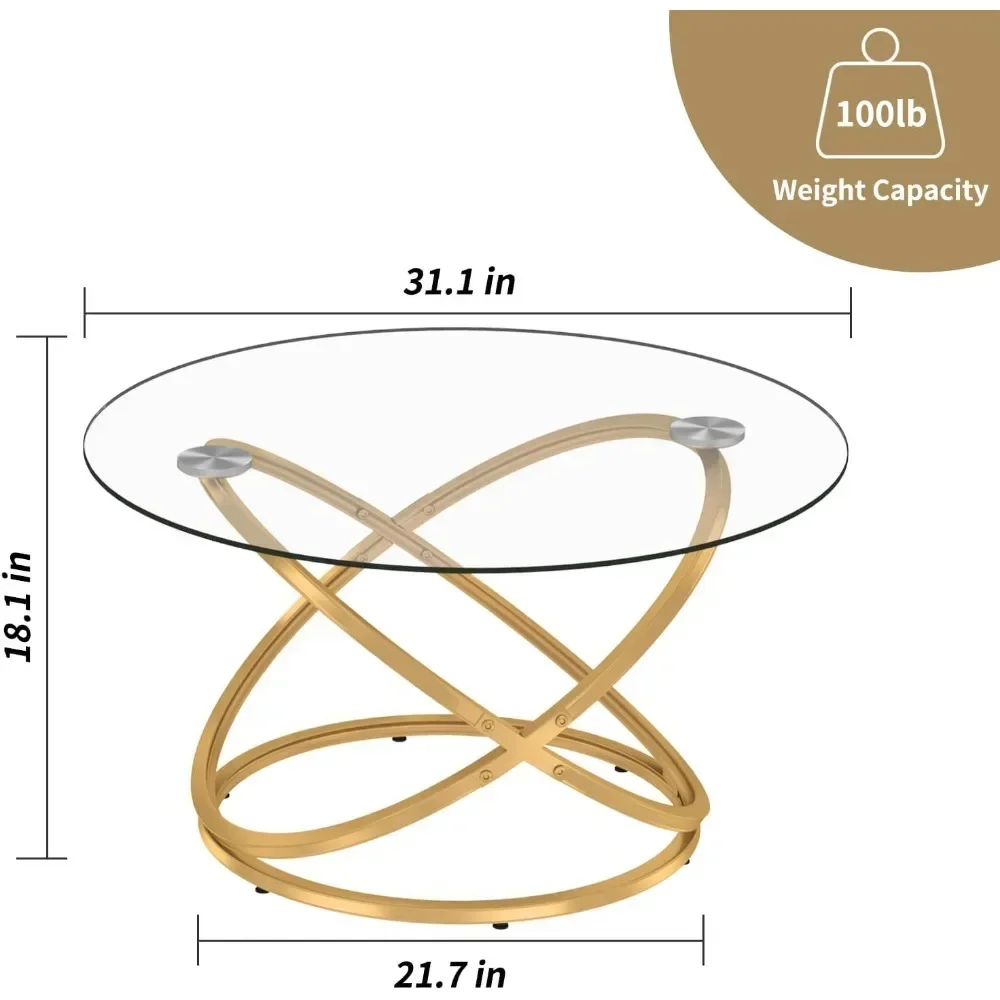 Table basse ronde, table basse