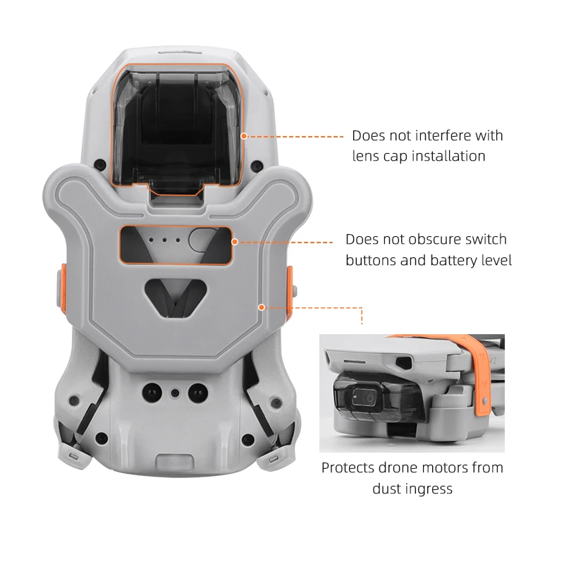 BRDRC المروحة حامل ل DJI Mini 4K/Mini 1 2/SE/2 SE الطائرة بدون طيار استقرار قوس واقية حزام تحديد جبل ملحقات طائرة بدون طيار