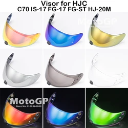 Visera para Casco de Motocicleta, Protector de Lente, Protección a Rayos UV, Accesorio a Prueba de Polvo, HJC C70, FG-17, IS-17, FG-ST, HJ20M, HJ-20ST