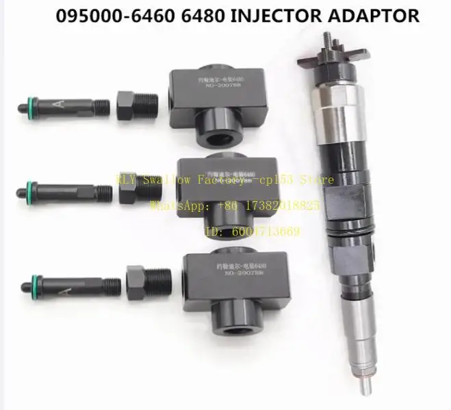1pcsOil Return Fixture Clamp Adaptor Repair Tool For  095000-6460 6480   8530 Video Guide
