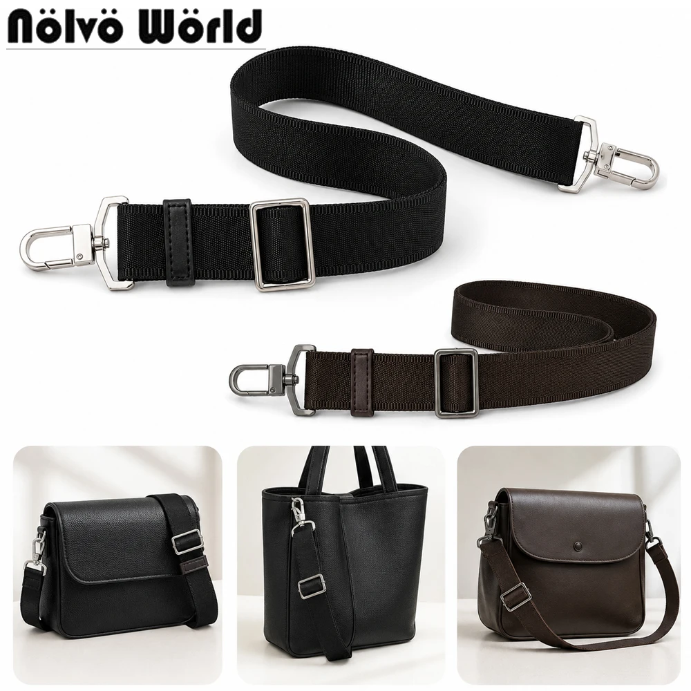 38mm wide thick nylon belt powerful accessory,men bags long shoulder strap,replace man briefcase bag straps bag laptop bag strap