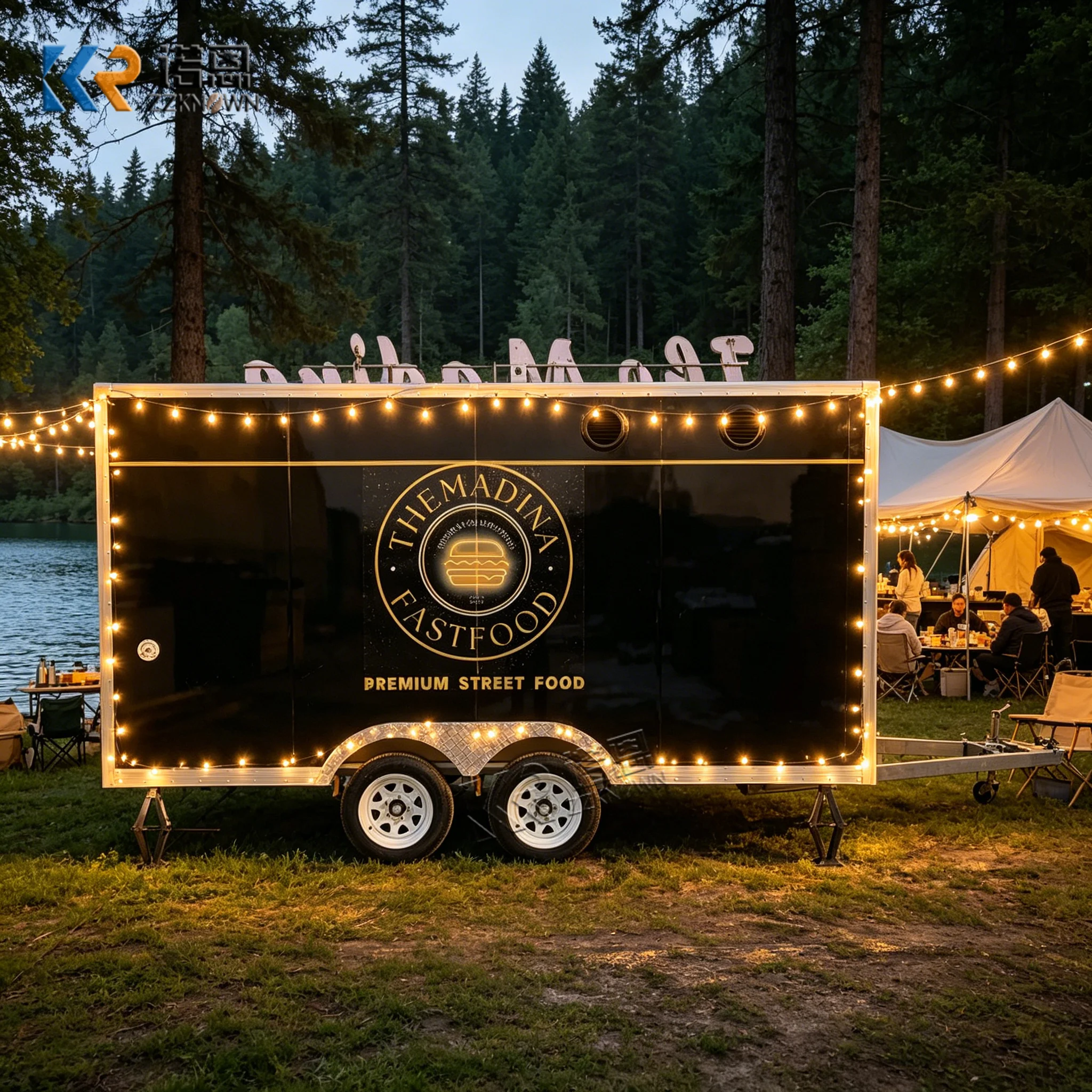 

Affordable Mobile16ft Pizza Food Truck with Full Kitchen and High Quality Equipment