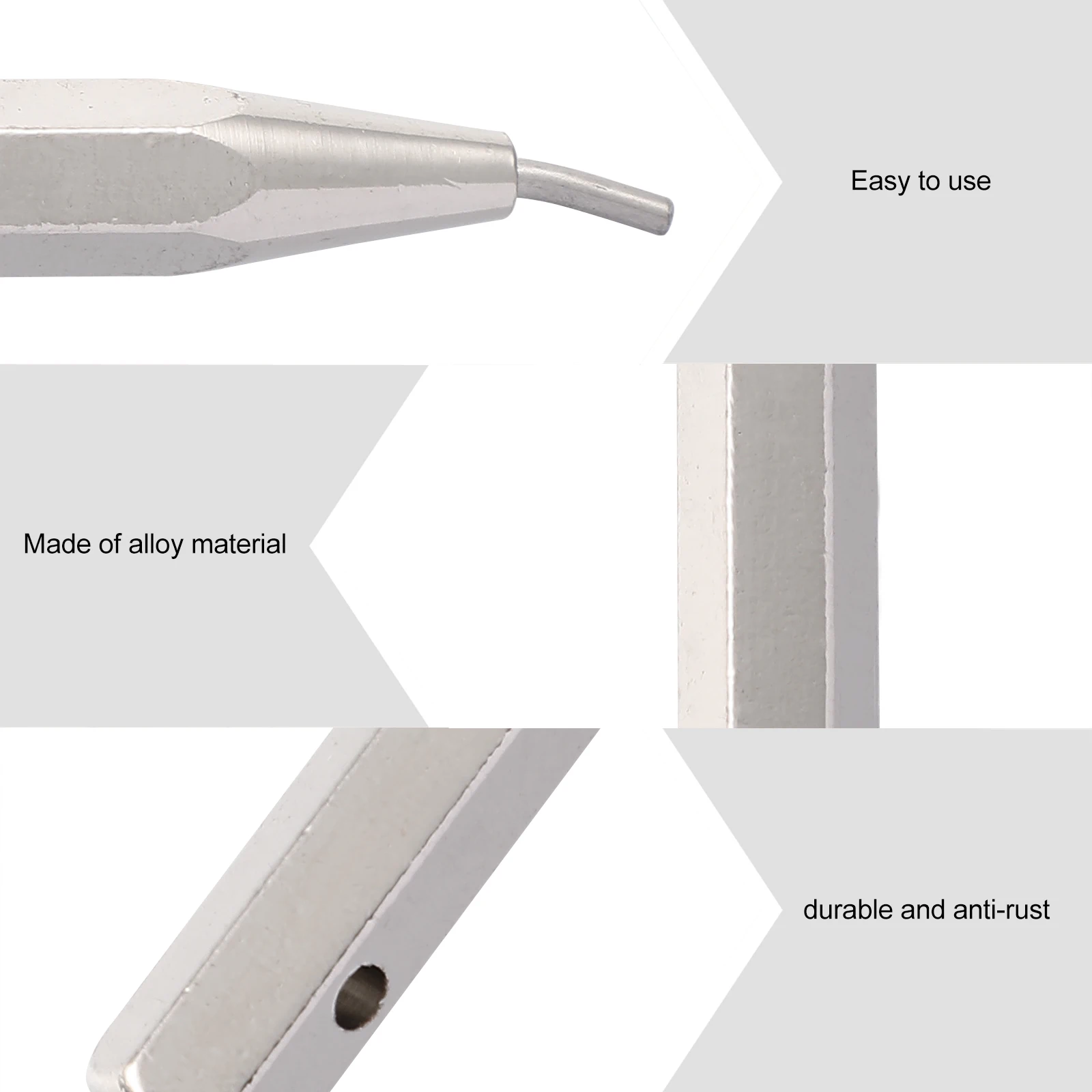 

for Violin Wrench Screwdriver Violins Repair Musical Instrument Chin Silver Alloy Tools